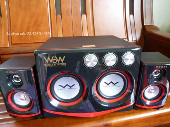 OZAKI WW570：試用) OZAKI WW570三國群英傳指定音響 電玩必備 震撼你我