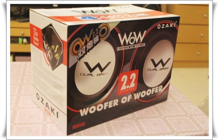 OZAKI  WOW 2.2雙炮享樂機WW440：(試用)OZAKI WOW 2.2雙炮享樂機WW440~