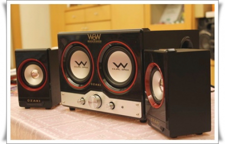 OZAKI  WOW 2.2雙炮享樂機WW440：(試用)OZAKI WOW 2.2雙炮享樂機WW440~