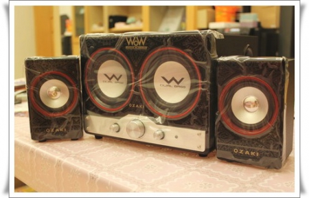 OZAKI  WOW 2.2雙炮享樂機WW440：(試用)OZAKI WOW 2.2雙炮享樂機WW440~