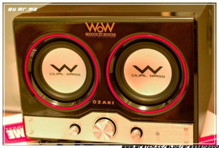 OZAKI  WOW 2.2雙炮享樂機WW440：WOW 2.2雙炮音響開箱文 [OZAKI WOW 2.2雙炮享樂機WW440][口碑卷]